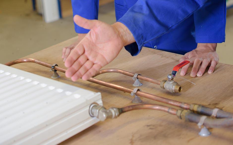 installation chauffage central Courbevoie