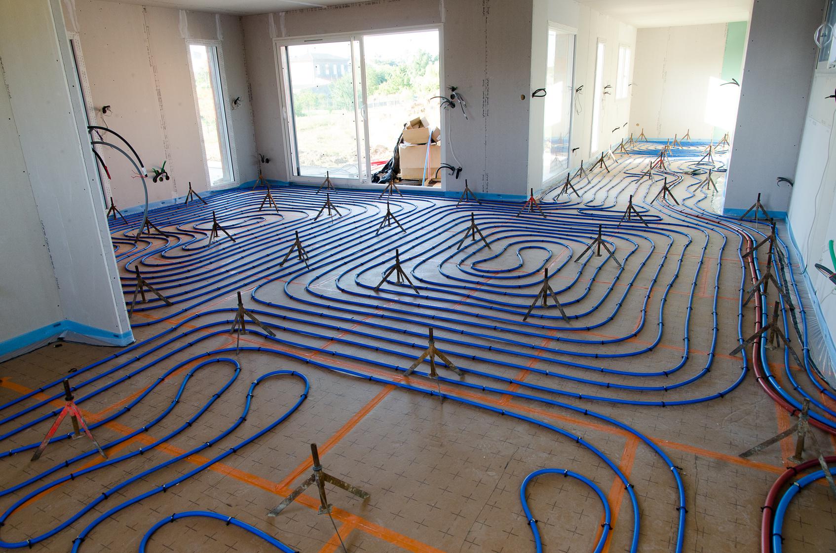 installation chauffage central Courbevoie